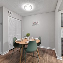 dining room at Premier Apartments located in Austell, GA