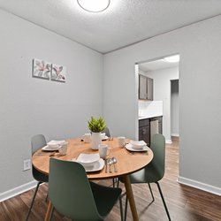 dining room at Premier Apartments located in Austell, GA